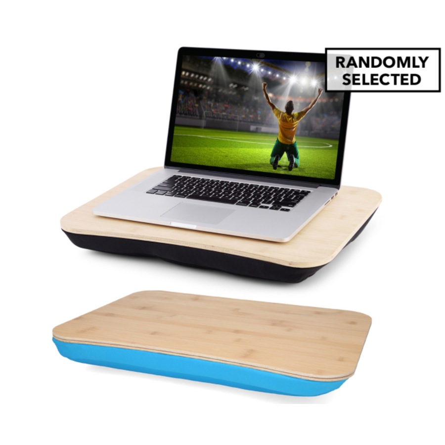 Portable Deluxe Bamboo Laptop PC Table Lap Tray Read Workstation