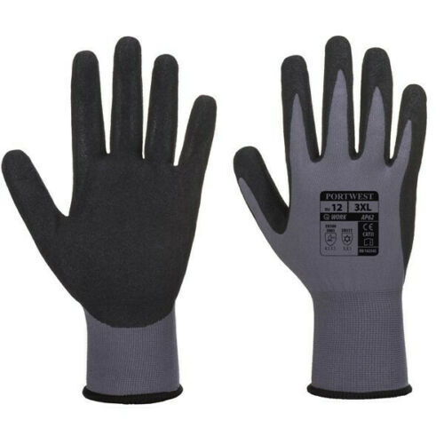 portwest grip nitrile gloves