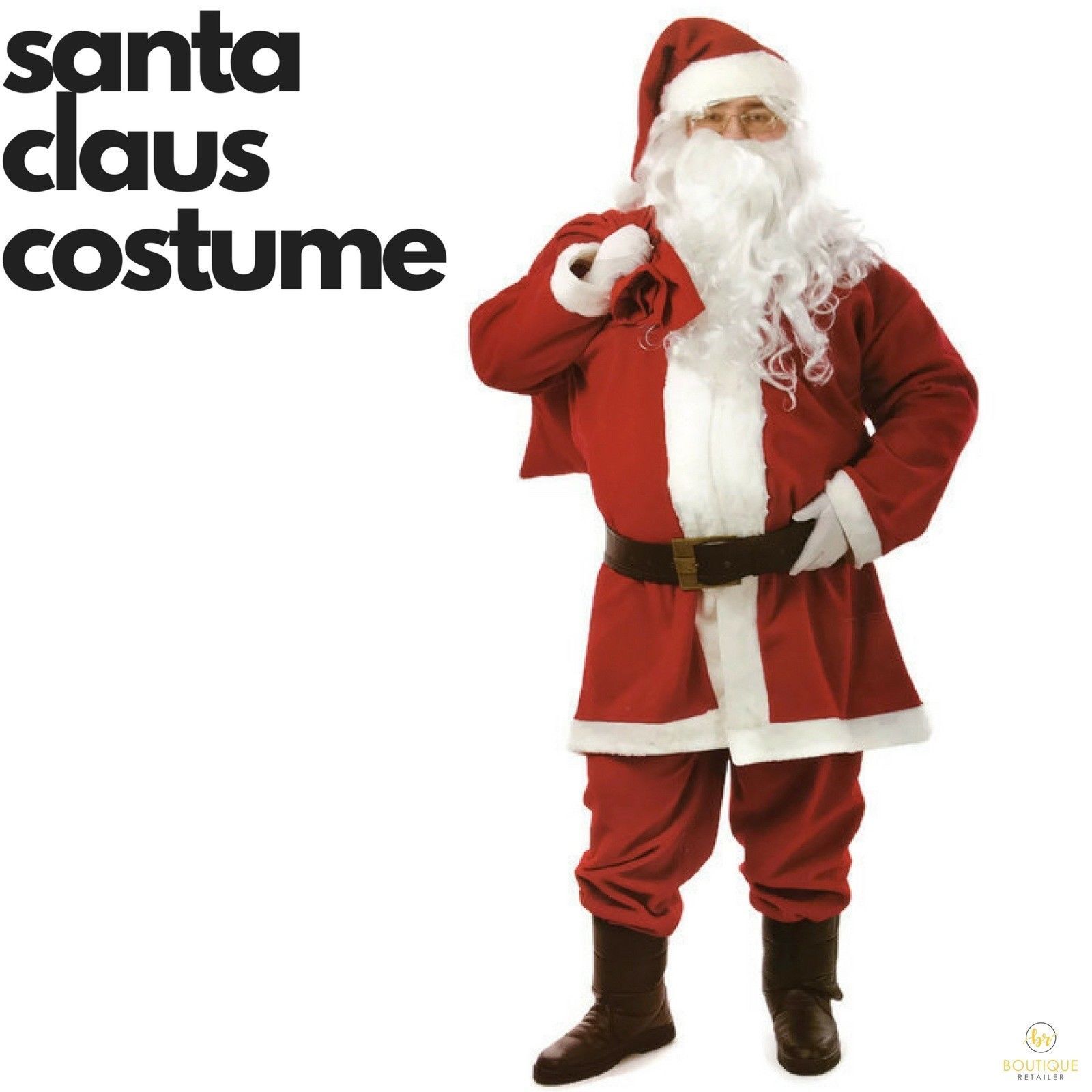 luxury santa claus outfit