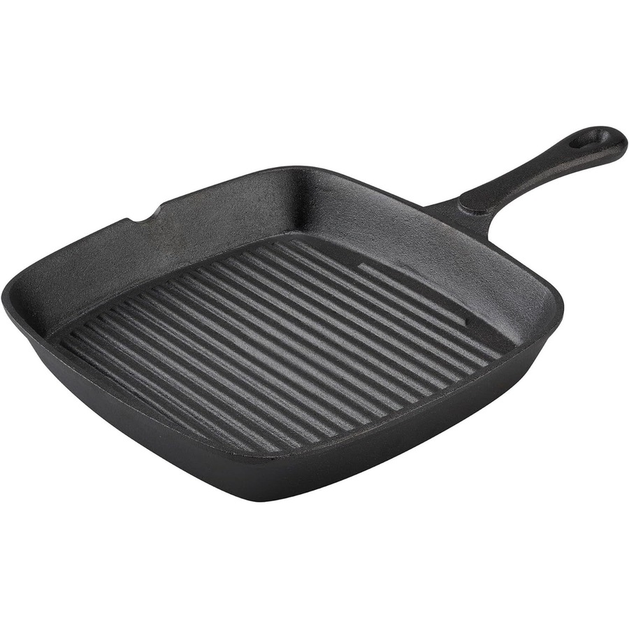 Buy Pyrolux Pyrocast Square Grill Pan Heavy Duty Cast Iron Square ...