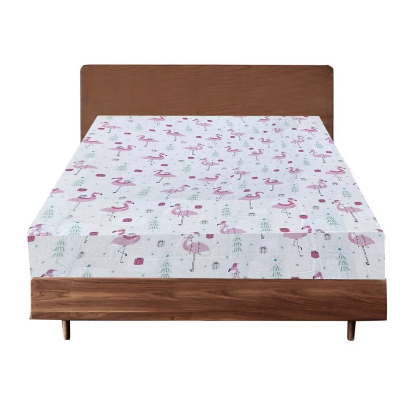 Buy Queen Luxury 100 Cotton Flannelette Fitted Bed Sheet Authentic