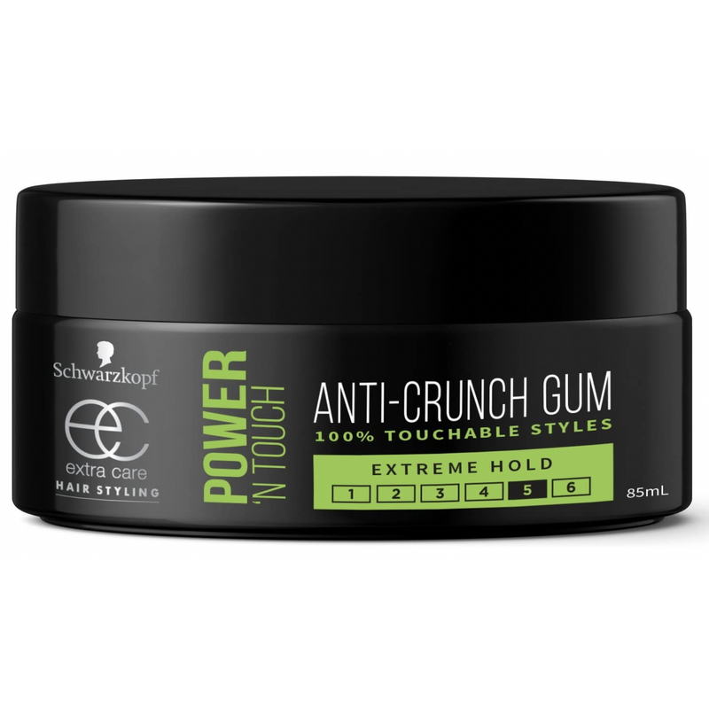 Buy Schwarzkopf Hair Styling Extra Care Power 'N Touch Anti Crunch Gum 85ml  - MyDeal