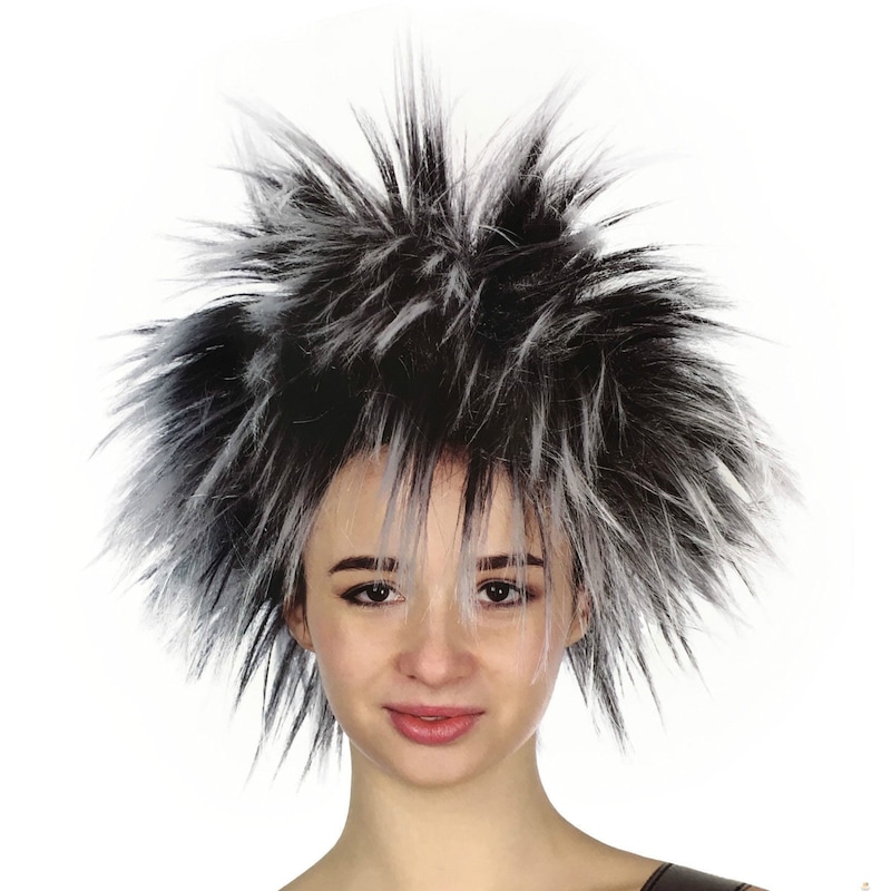 Buy Spiky Wig Punk Short Costume Party Hair Cosplay Rock Fancy Dress