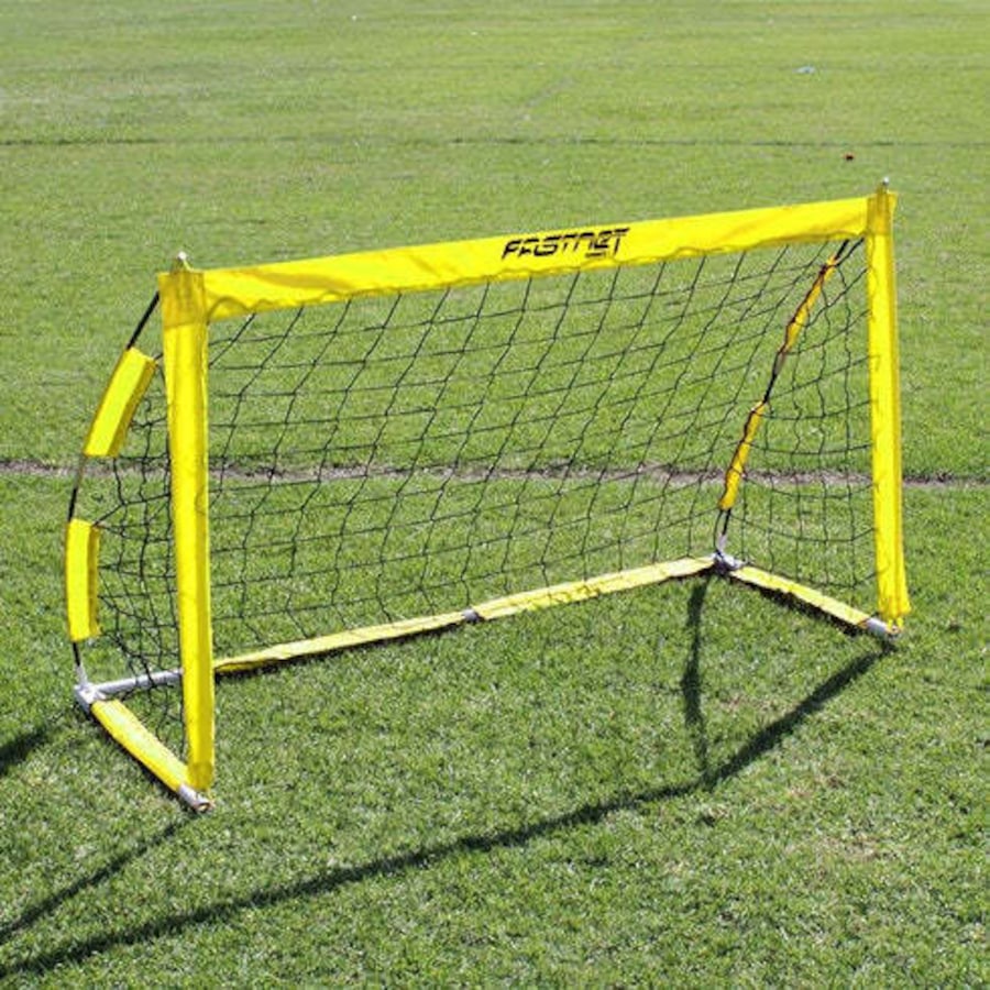 Summit Pop Up Fastnet Soccer Goal Futsal Football Portable Flexible (1.5m x 0.9m)