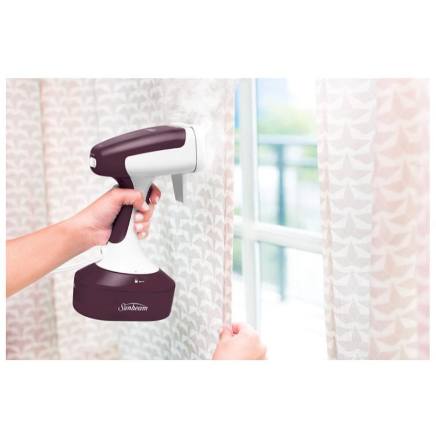 Sunbeam SG1000 Power Steam Handheld Garment Steamer - Maroon
