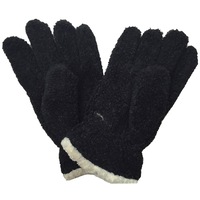 Thick FLEECY Boucle Warm Gloves Winter Knit Fluffy Warm Wrist Length Plush Ski
