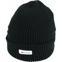 THINSULATE Acrylic Rib Knit BEANIE Hat Winter Thermal Lined Warmer Snow Ski