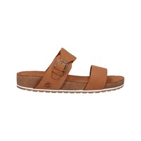 Timberland Womens Malibu Waves Slide Sandals Flip Flops - Rust Nubuck