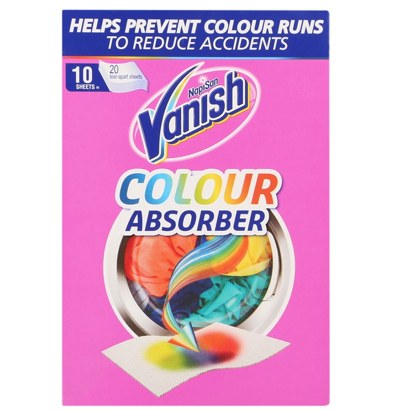 Buy PK10 Vanish Napisan Colour Absorber Sheets MyDeal