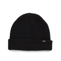VANS Core Basics Beanie Warm Winter Knit Hat Ski Cap - Black