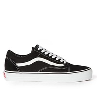 Vans Authentic Old Skool Shoes Sneakers Skateboard Casual - Black