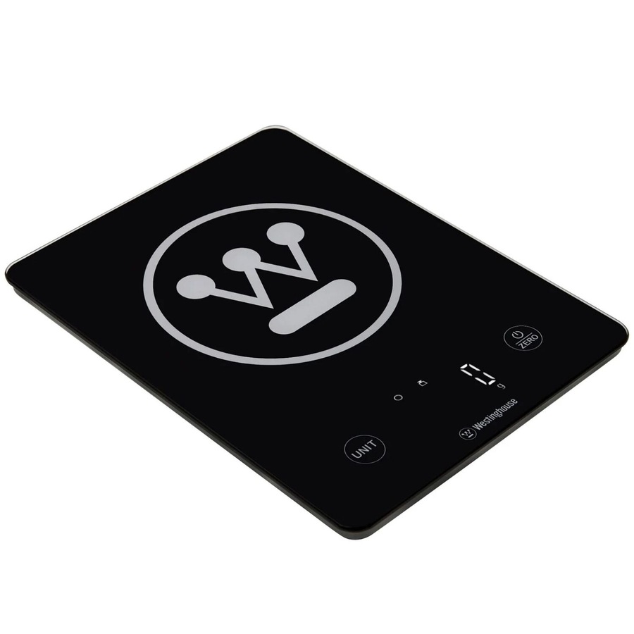 Westinghouse 10kg Slimline Electronic Digital Kitchen Scales in Black (WHKS04K)