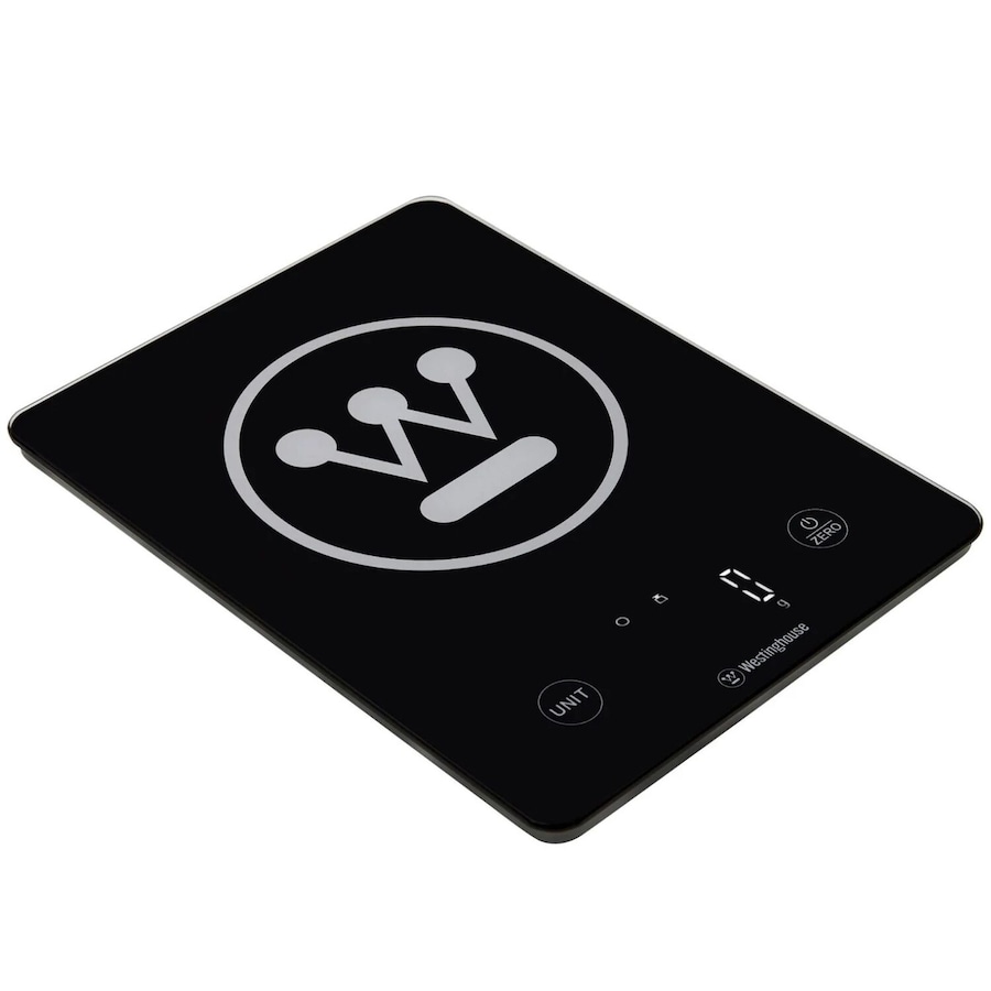Westinghouse 10kg Slimline Electronic Digital Kitchen Scales in Black (WHKS04K)
