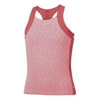 Wilson Striated Girls Cap Sleeve Top Childrens Kids Tennis Competition Shirt
