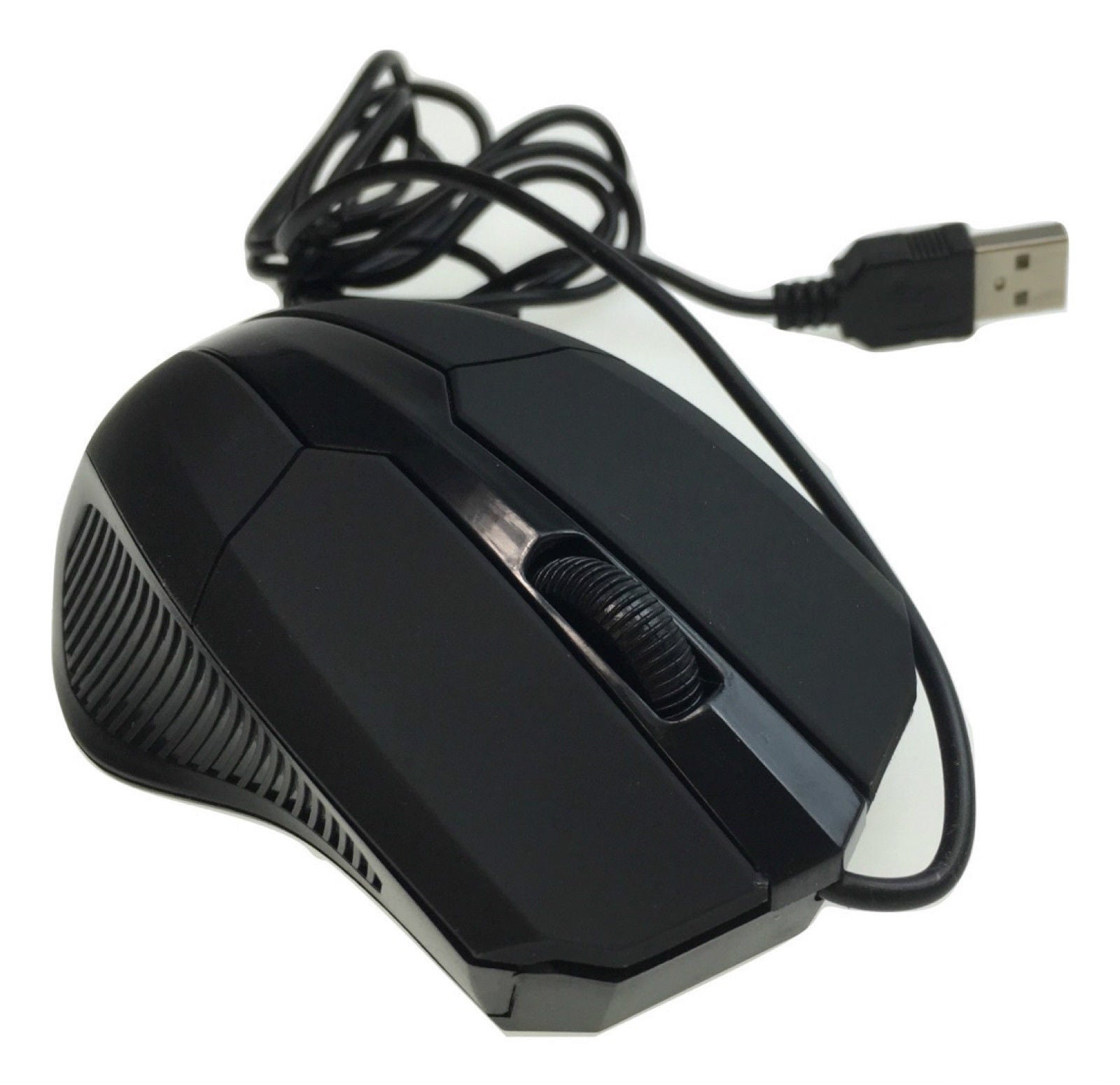 WIRED USB OPTICAL MOUSE Gaming PC LED Mice Computer Laptop 3 Button 1000 DPI