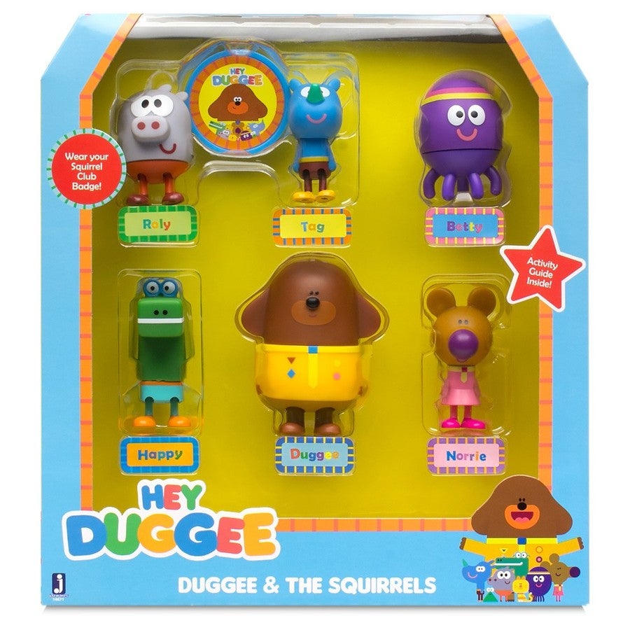 hey duggee duggee and the squirrels figurine pack