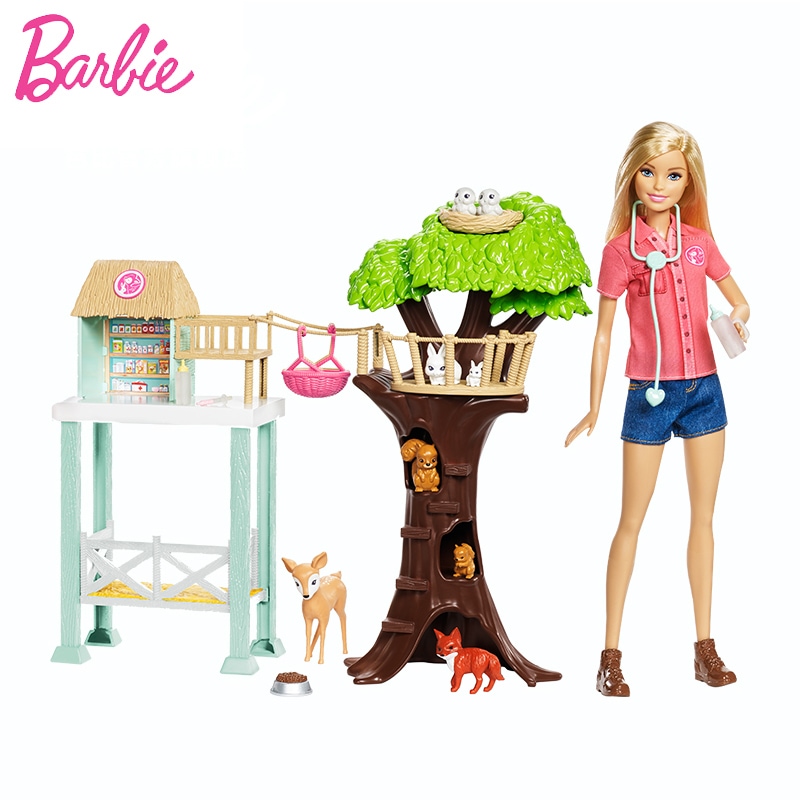 barbie animal rescuer playset