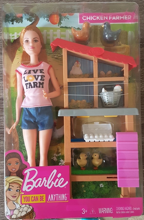barbie live love farm