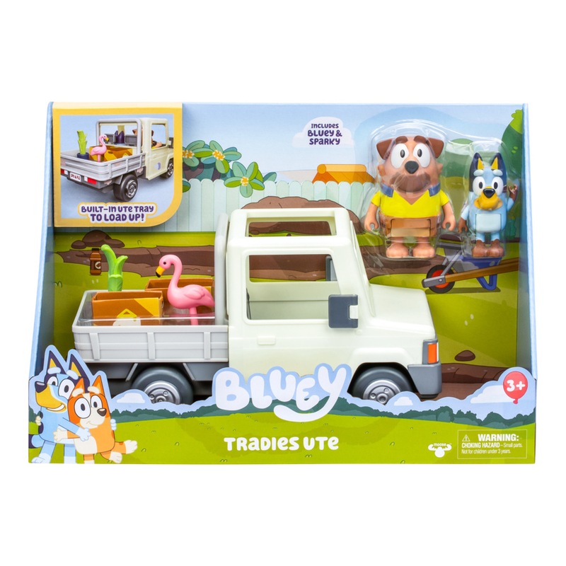 Buy Bluey Tradies Ute Playset - MyDeal