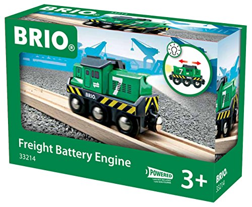 Brio World Battery Powered Freight Train Engine 1pc 33214