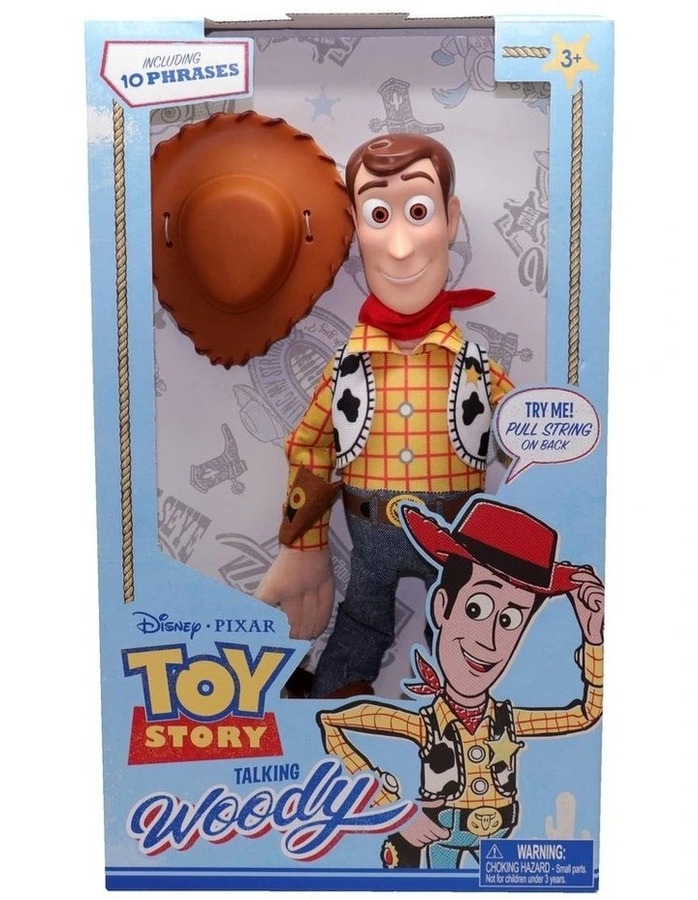 Buy Disney Pixar Toy Story 4 Talking Woody Plush Classic - MyDeal Australia
