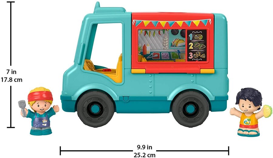 Buy Fisher Price Little People Serve It Up Food Truck MyDeal