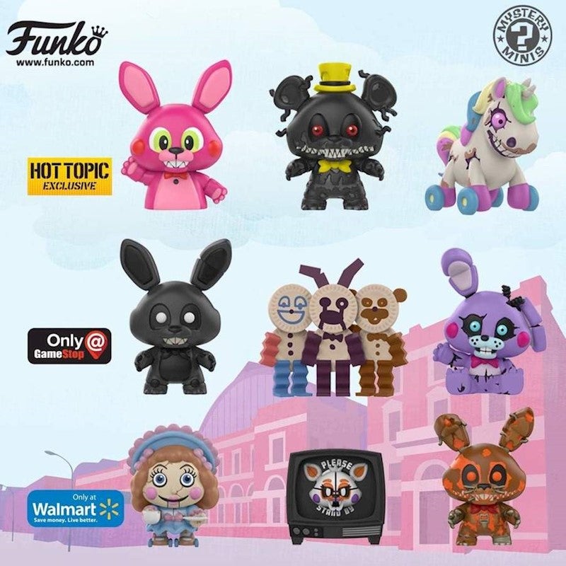 Funko Mystery Mini Five Nights at Freddy's The Twisted Ones Magician 1 in 24 for sale online 