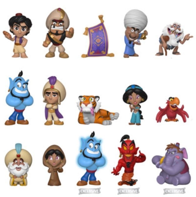 funko mystery minis aladdin