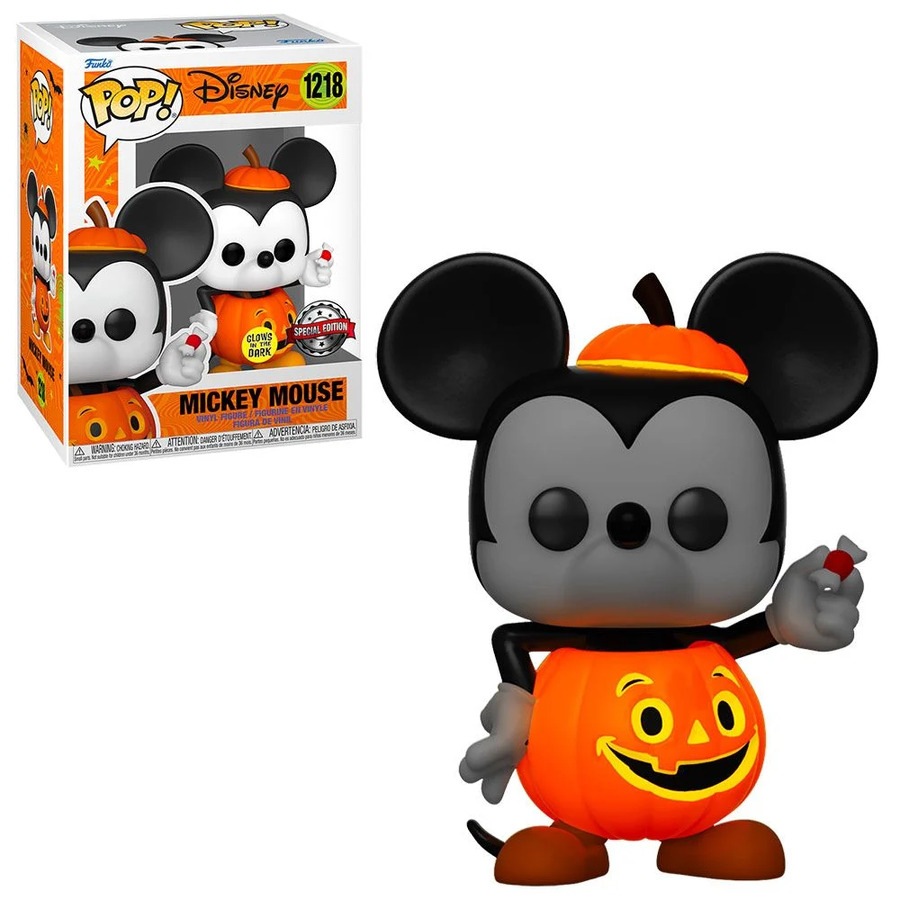 Buy Funko POP Disney Mickey Mouse Trick Or Treat (GW) #1218 Vinyl ...