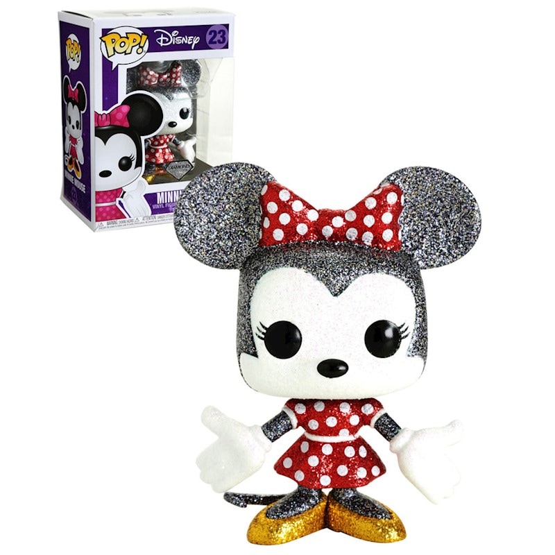 minnie mouse funko pop diamond