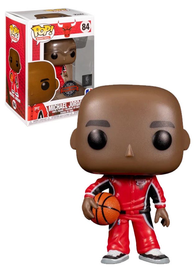 Buy Funko POP NBA Chicago Bulls Michael Jordan (Red Warm-Ups) #84 ...