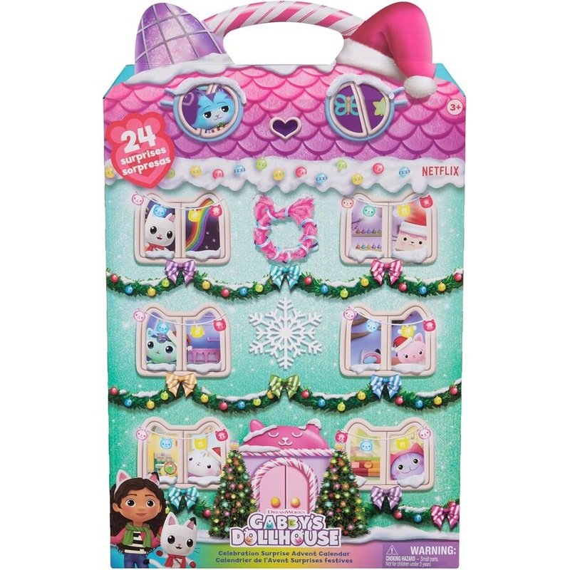 Buy Gabby's Dollhouse Celebration Surprise Holiday Advent Calendar MyDeal