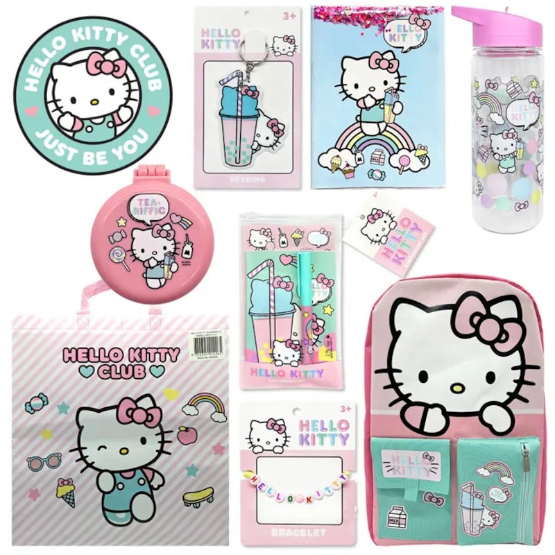 Hello Kitty We Hiked Diamond Head Drawstring Foldable Bag