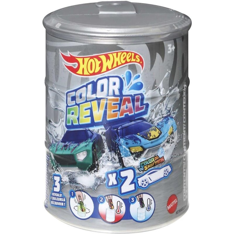 Hot Wheels Cars, Color Shifters 5-Pack With Repeat Color-Change Feature  (Styles May Vary)