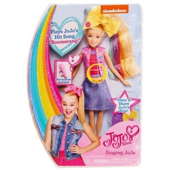 nickelodeon jojo siwa singing doll