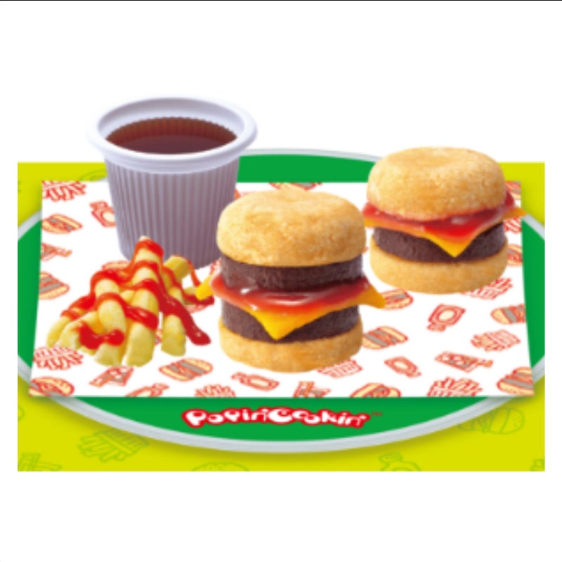  Hamburger Popin' Cookin' kit DIY candy by Kracie : Gummy Candy  : Grocery & Gourmet Food