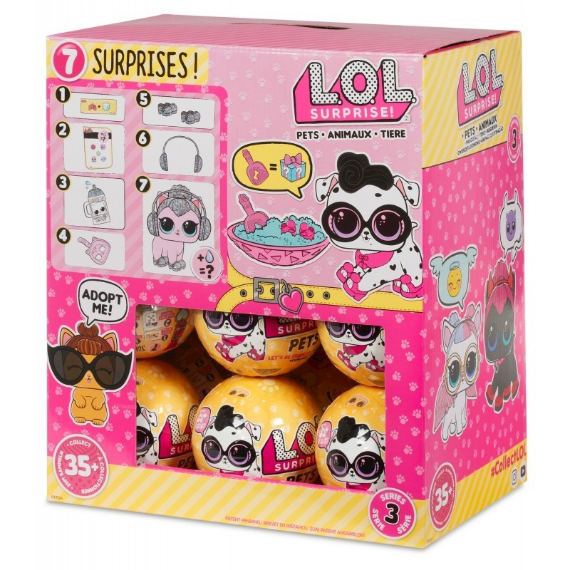 full box of lol dolls