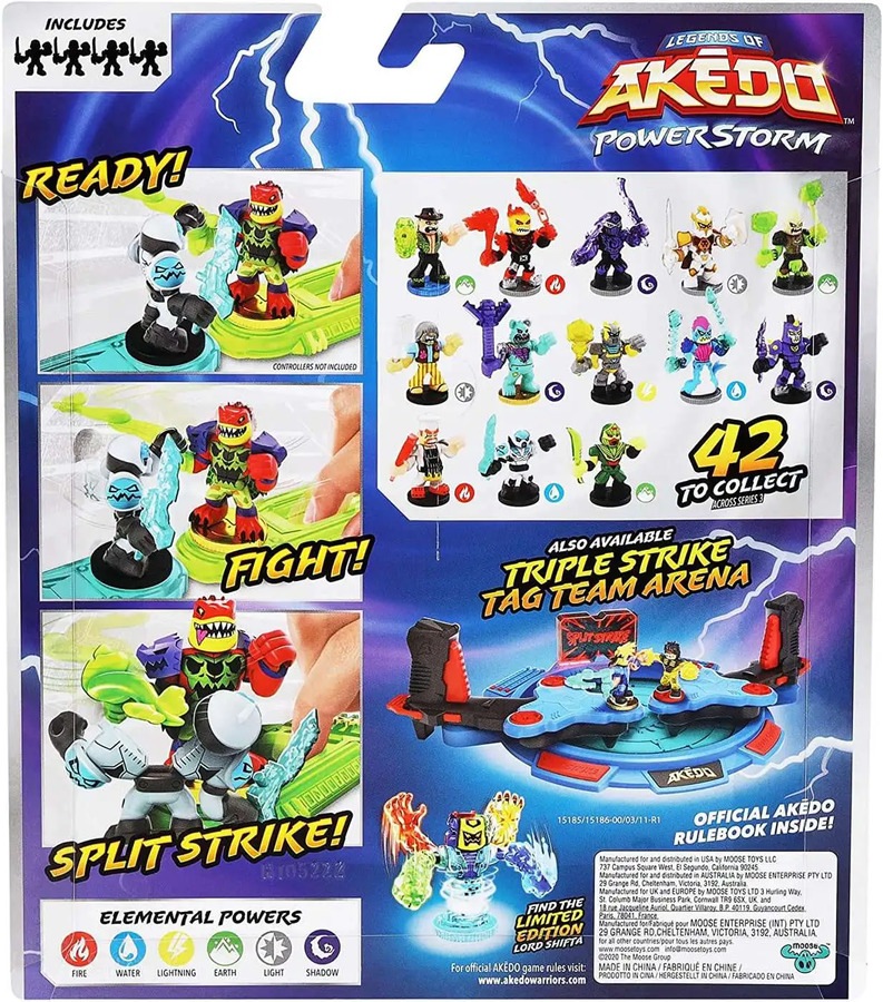 Akedo Ultimate Arcade Warriors - Starter Pack & Warrior Collector