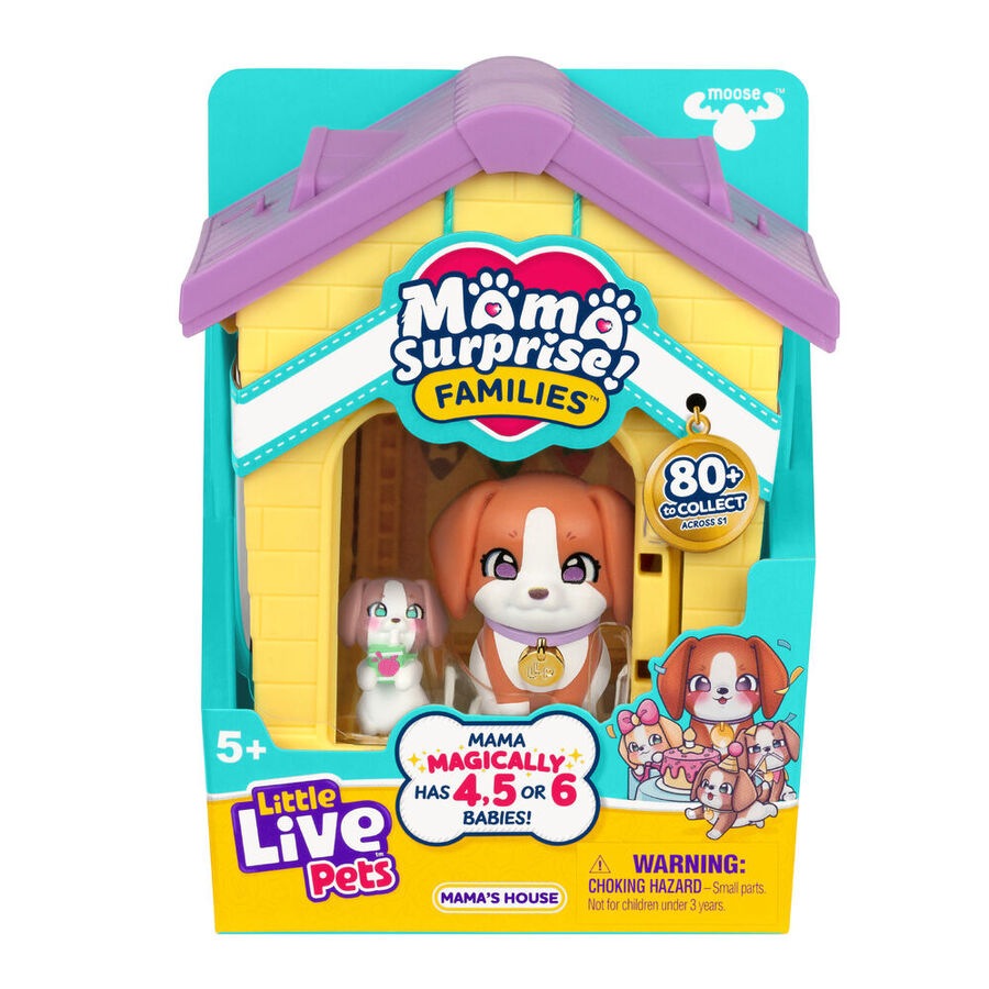 Little Live Pets Mama Surprise Families Casa de Mamá con Bebés Little Live Pets Mama Surprise Families Casa de Mamá con Bebés