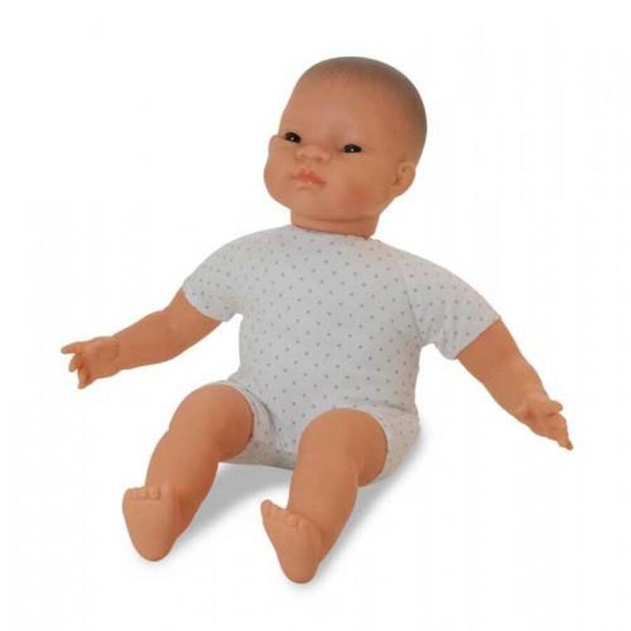 Miniland Educational Soft Bodied Ethnic Baby Doll Asian 40cm