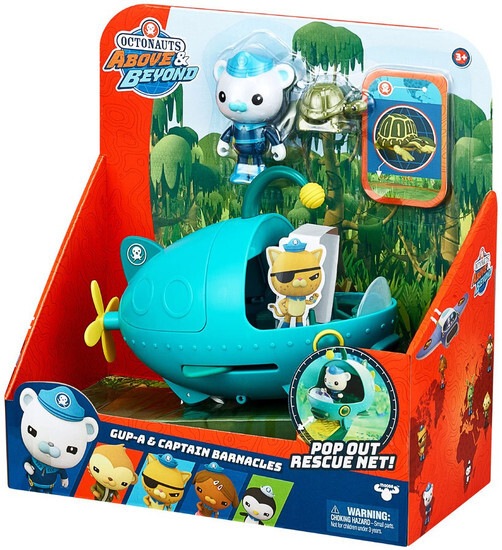 Buy Octonauts Above & Beyond Gup-A & Captain Barnacles Vehicle & Figure ...