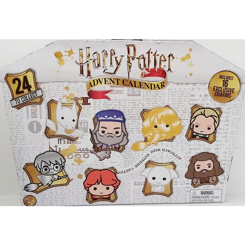 Ooshies Harry Potter Advent Calendar with 24 Figures
