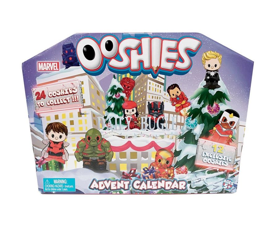 Ooshies Marvel 2018 Advent Calendar with 24 Figures
