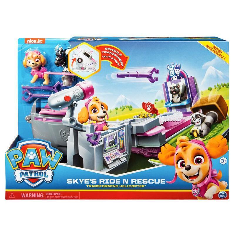 paw patrol transforming helicopter