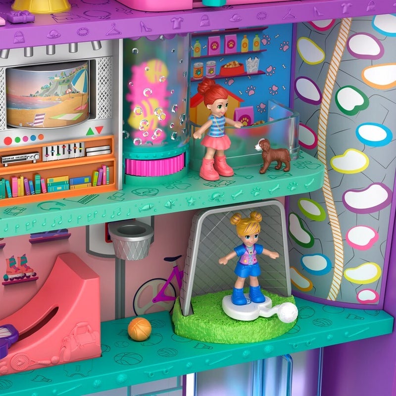 Polly Pocket Pollyville Mega Mall Playset