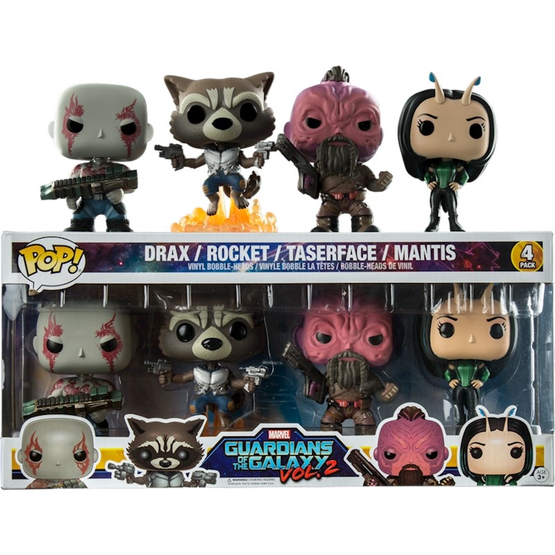 guardians of the galaxy funko pop 4 pack