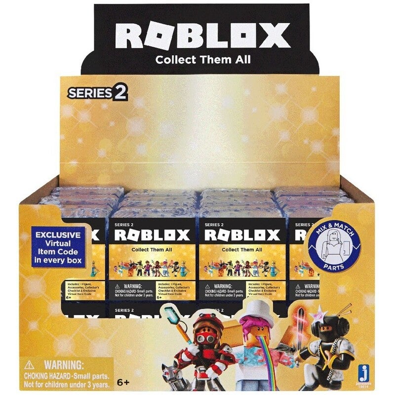 Roblox Celebrity Collection Series 2 Mini Mystery Figures Full Box Of 24 Buy Action Figures 681326198147 - 24 boxes of roblox action figures