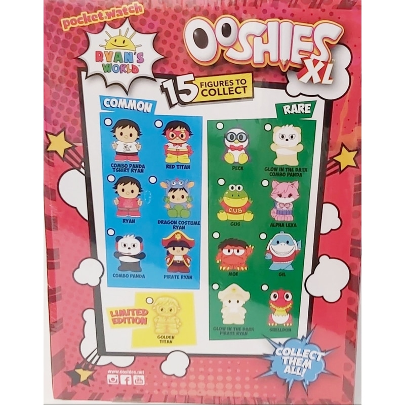 ryan's world ooshies