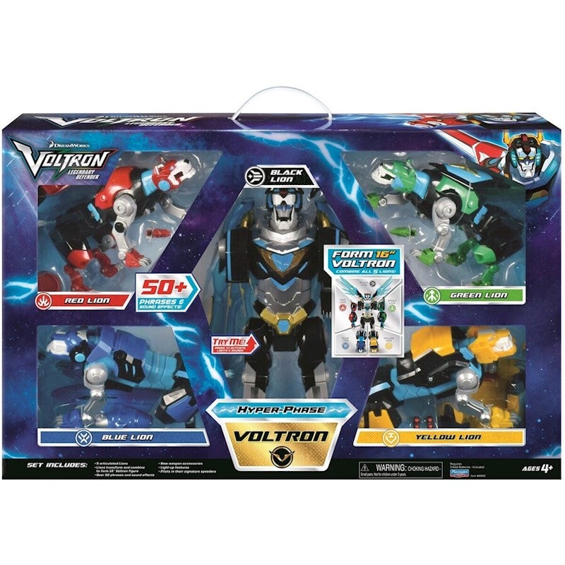 voltron legendary defender mega set