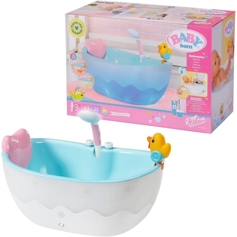 Buy ZAPF Baby born Bathtub Doll Accessories 832691 MyDeal
